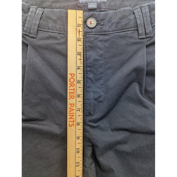 Tommy Hilfiger Pants Womens 8 Black Chino Straight Leg Ankle Stretch Casual - Picture 7 of 15